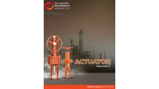 Actuator Feature Control Valve in India | R.K. Control