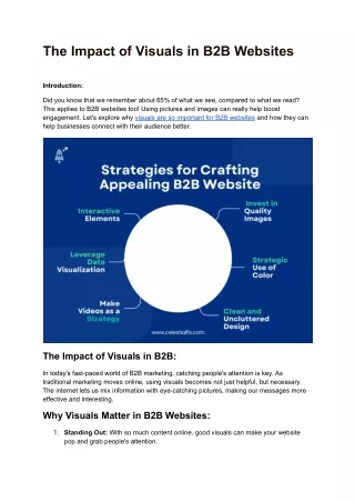 The Impact of Visuals in B2B Websites