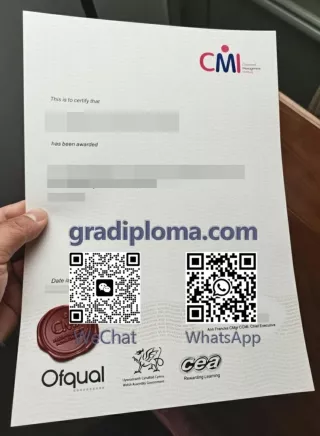 How to buy a fake CMI Certificate?