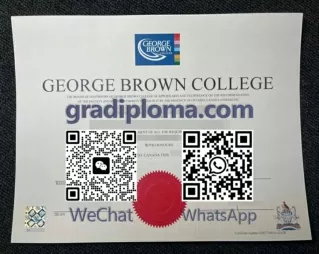 buy fake George Brown College degree, order GBC diploma online