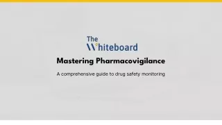 Mastering Pharmacovigilance