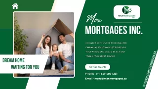 Mortgage Broker in Toronto  Max Mortgages Inc.