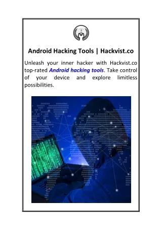 Android Hacking Tools  Hackvist.co