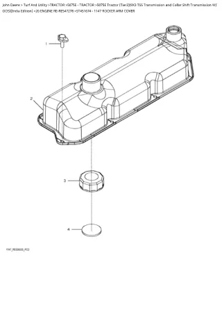 John Deere 5075E Tractor (Tier 3) (9×3 TSS Transmission and Collar Shift Transmission WOOS) (India Edition) Parts Catalo