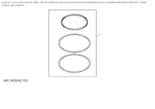 John Deere 5075M Tractor (North America Edition) (Engine 3029HYP65) (Final Tier 4) Parts Catalogue Manual Instant Downlo