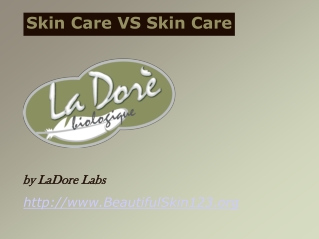 Beautiful Skin Care VS Problem-Solving Skin Care
