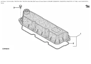 John Deere 5300, 5400, 5500 Tractor (Europe Edition) Parts Catalogue Manual Instant Download (PC4275)