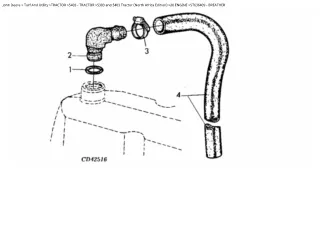 John Deere 5303 and 5403 Tractor (North Africa Edition) Parts Catalogue Manual Instant Download (PC4465)