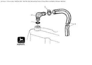 John Deere 5303, 5403 and 5503 Tractor (Turkey Edition) Parts Catalogue Manual Instant Download (PC4416)