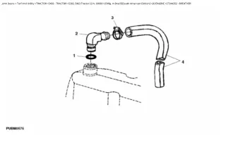 John Deere 5303, 5403 Tractor (SN 090001 and up) (Mfg, in Brazil) (South America Edition) Parts Catalogue Manual Instant