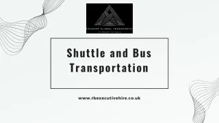 Shuttle and Bus Transportation