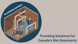 Plumbing Solutions for Canada’s Wet Basements