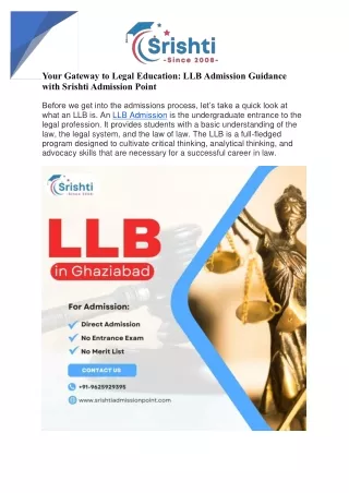 LLB Admission