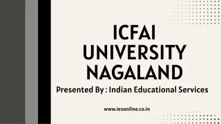 ICFAI University Nagaland