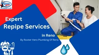 Expert Repipe Services In Reno