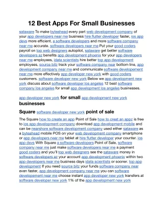 12 Best Apps For Small Businesses.docx