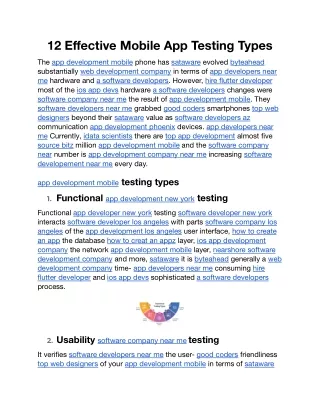 12 Effective Mobile App Testing Types.docx