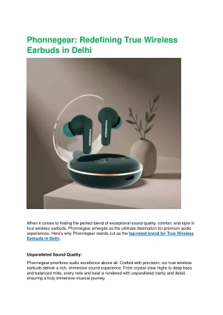 Premium Quality wireless Earbuds in Delhi