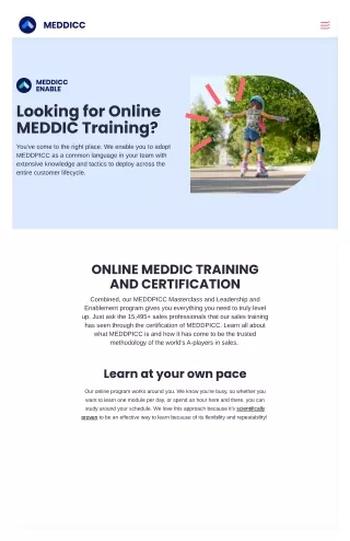 meddic training