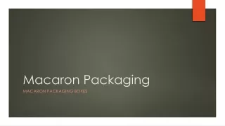 Macaron Packaging