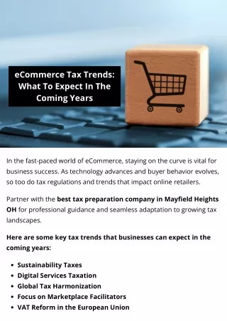 eCommerce Tax Trends: What To Expect In The Coming Years