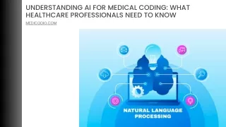 Understanding AI for Medical Coding What Healthcare Professionals Need to Know