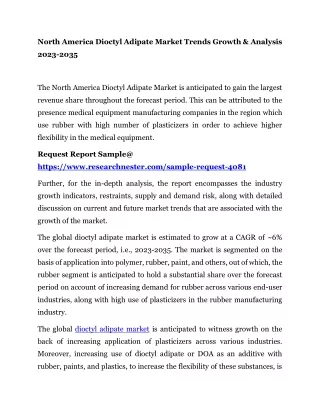 Dioctyl Adipate Market