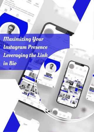 Maximizing Your Instagram Presence Leveraging the Link in Bio