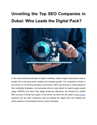 Unveiling the Top SEO Companies in Dubai_ Who Leads the Digital Pack