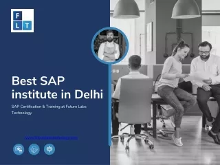 SAP Certification & Training at Future Labs Technology