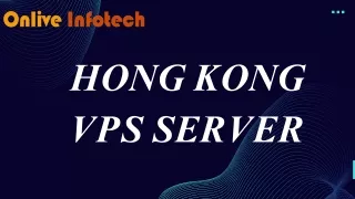 Hong Kong VPS Server