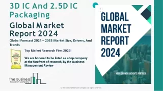 3D IC And 2.5D IC Packaging Market Size, Growth, Trends and Forecast 2024-2033