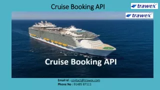 Cruise Booking API