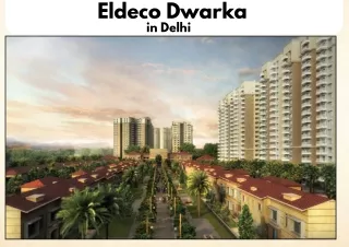 Eldeco Dwarka Delhi pdf