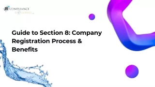 Section 8 Company Registration | Documents | Procedure