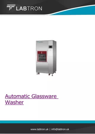 Automatic Glassware Washer/Gross weight  370 kg