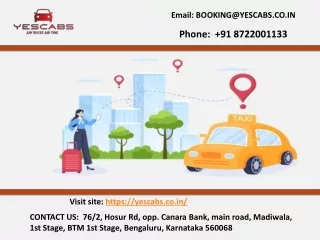 Best Taxi Service in Bangalore