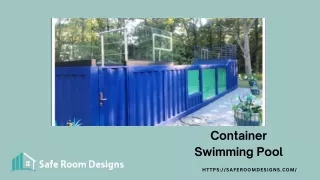 Container Swimming Pool