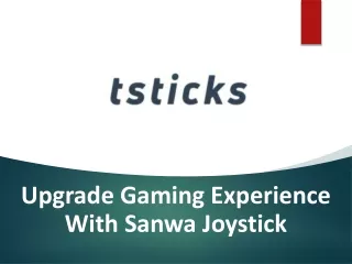 Discover Precision Control With Sanwa Joysticks