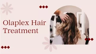 Olaplex Hair Treatment