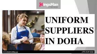 UNIFORM  SUPPLIERS IN DOHA