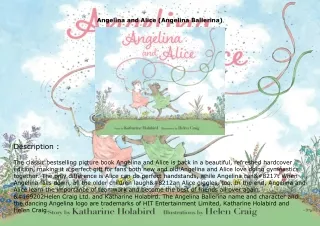 [DOWNLOAD]⚡️PDF✔️ Angelina and Alice (Angelina Ballerina)