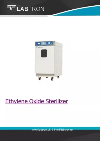 Ethylene Oxide Sterilizer/Weight 296 kg