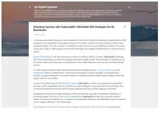 Affordable SEO Strategies for UK Businesses