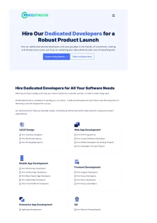 Hire Dedicated Developers in India for Software, Web, Mobile App Solutions