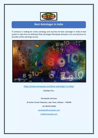 Best Astrologer in India