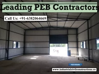 PEB Structure Contractors , PEB Steel Structure , PEB Steel Building , Prefab Building Construction in India