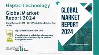 Haptic Technology Market Share Analysis, Growth Analysis By 2024-2033