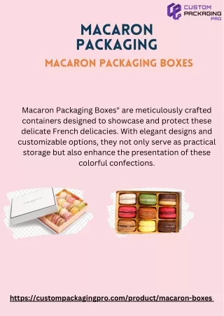 Macaron Packaging