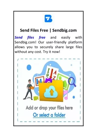 Send Files Free  Sendbig.com